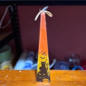 Black Cat Halloween candle
 Handcrafted by The Artisans - Kristina & Daiva